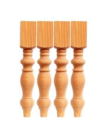 Wooden furniture legs